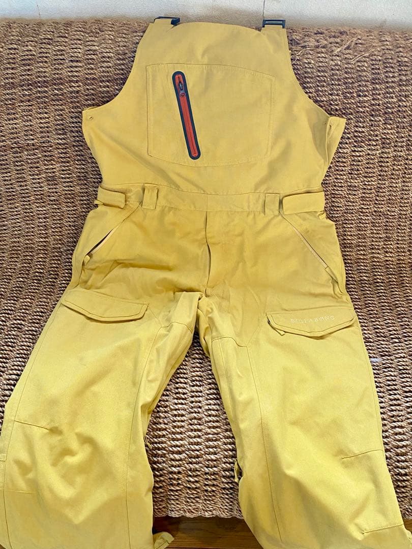 BILLABONG ビラボーン　ビブパンツ　マスタード　xl