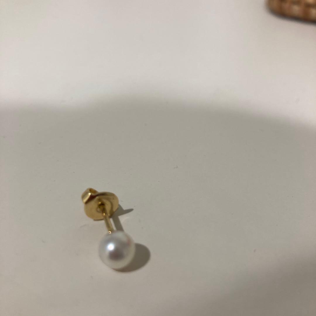 Mikimoto 定番　K18 パールピアス
