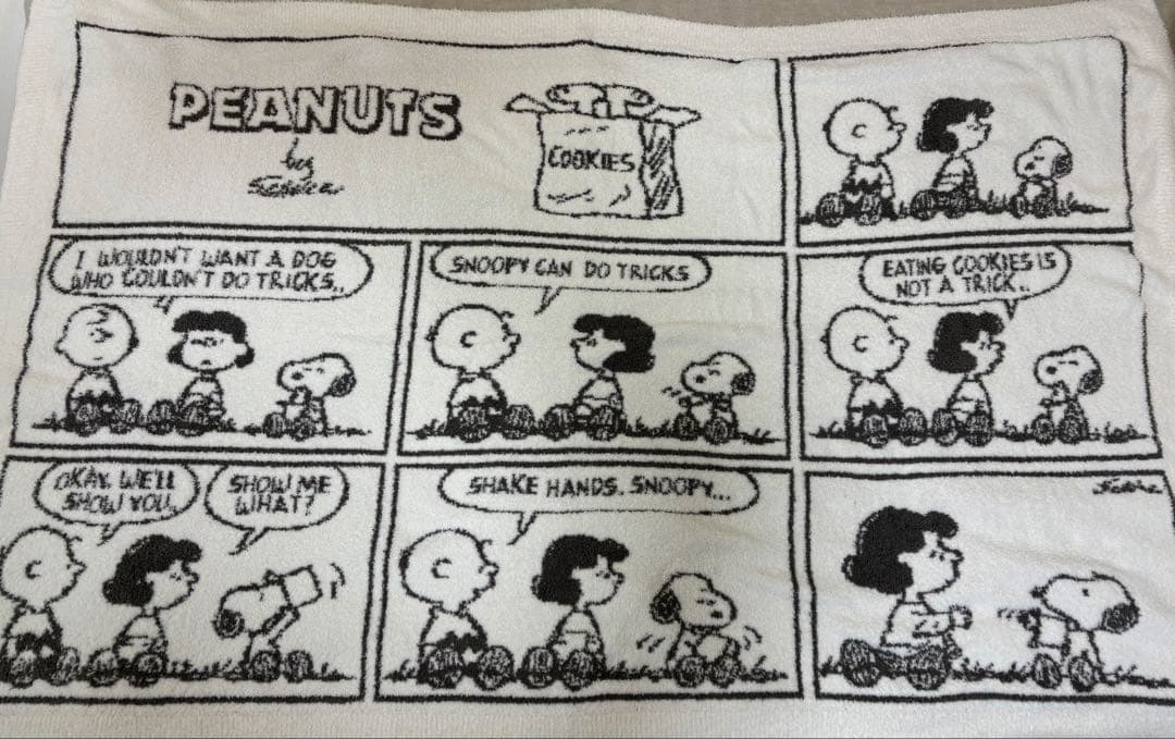 ジェラートピケ　gelato pique スヌーピー ブランケット　ジェラピケ