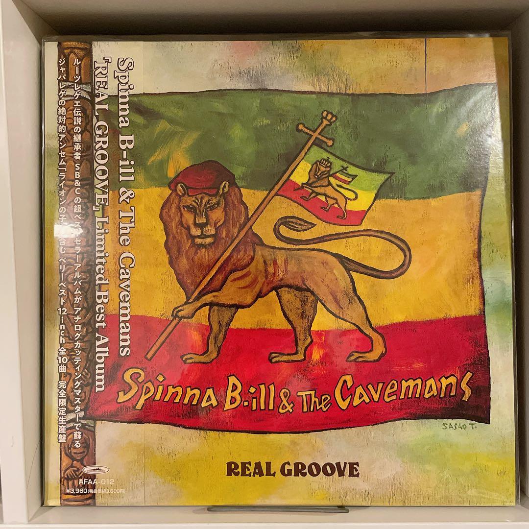 【未使用品】Spinna B-ill & The Cavemans LPレコード