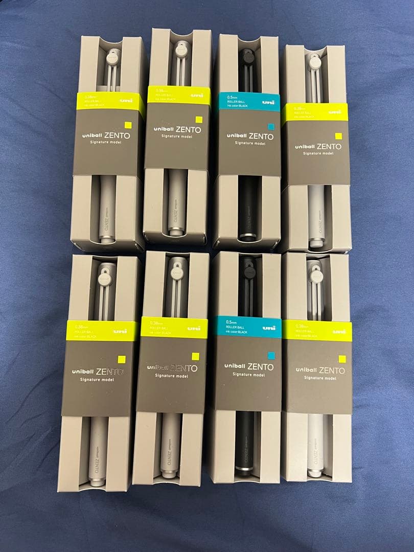 8本　ユニボールゼント シグニチャーモデル uniball ZENTO