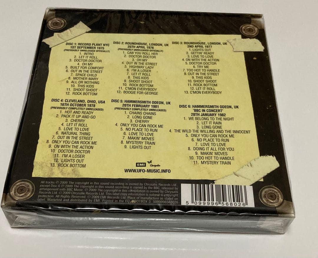 UFO・マイケルシェンカー・Official Bootleg Box Set