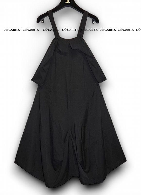 LIMI feu　ウールギャバ　立体切替　サロペットワンピース 　ヨウジヤマモト