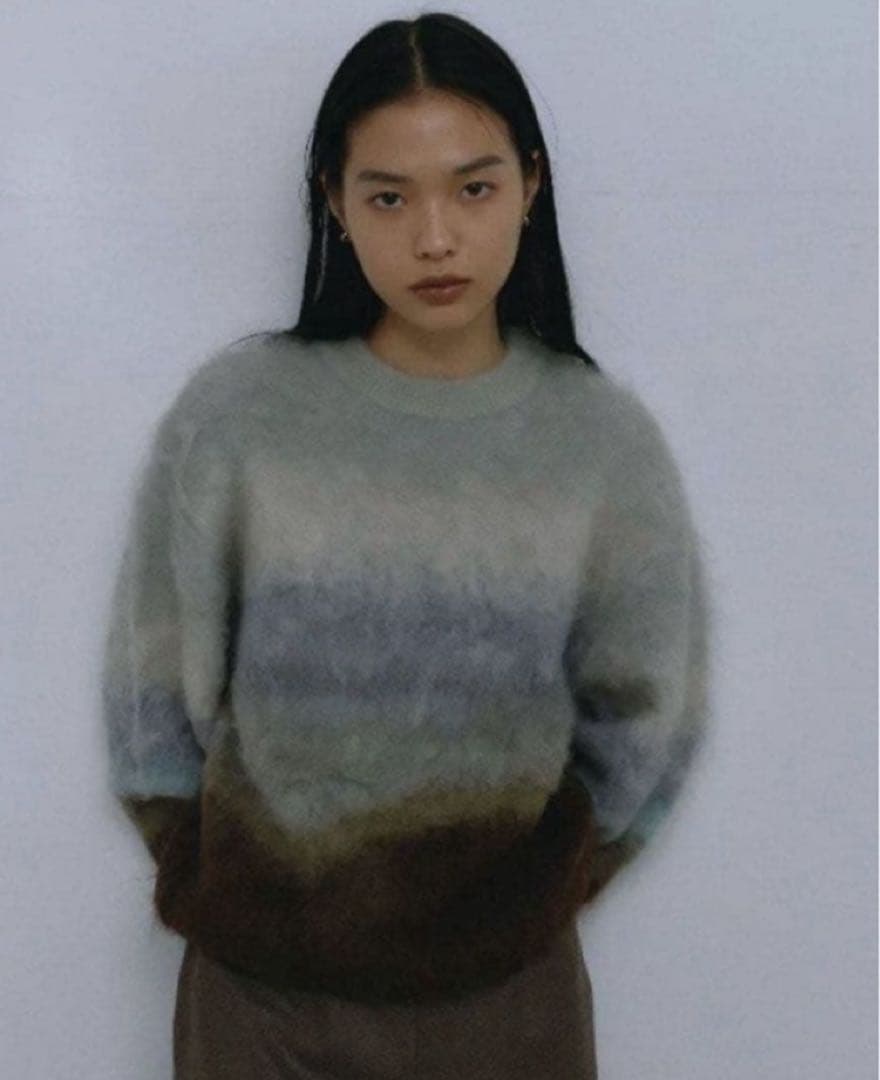 【2/8削除】jself Mohair Jacquard Knit -四季-
