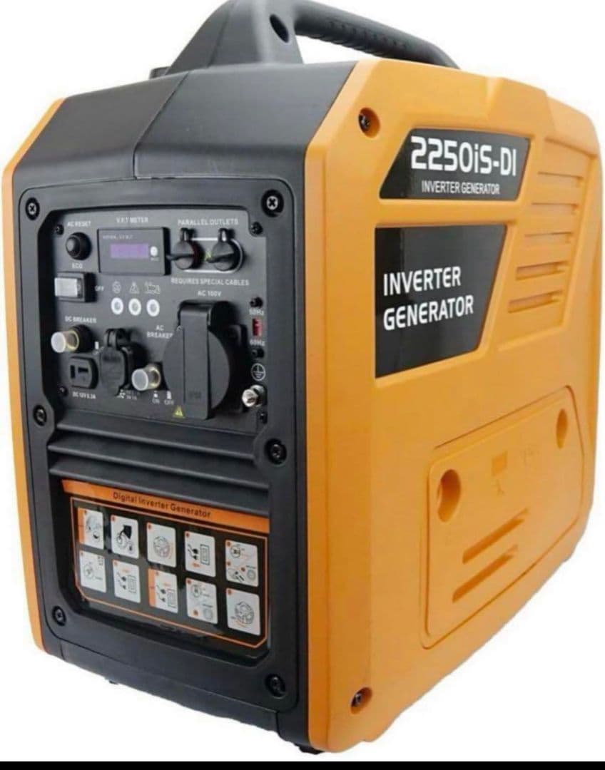 エンジン　ガソリン　発電機　インバーター　4サイクル1800-2000W 18A