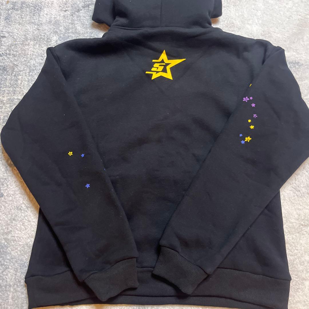 Sp5der パーカー　ブラック