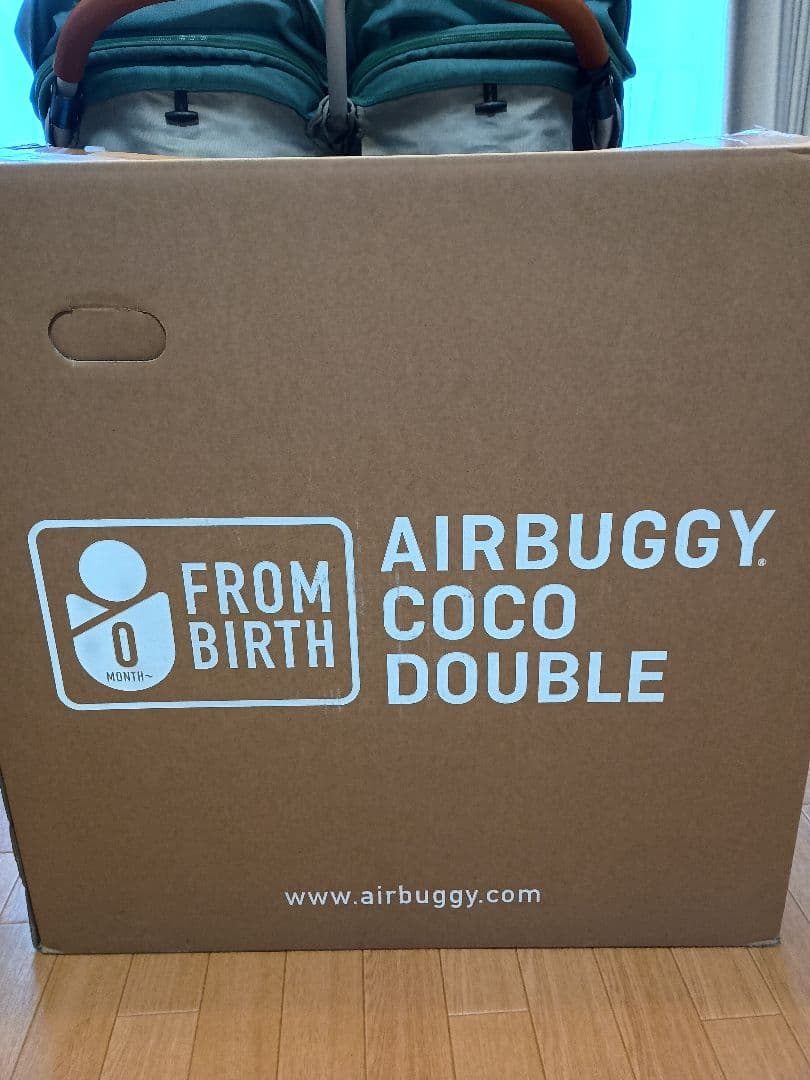 AIRBUGGY ココダブルEX フロムバース クローバー　＋純正オプション5点