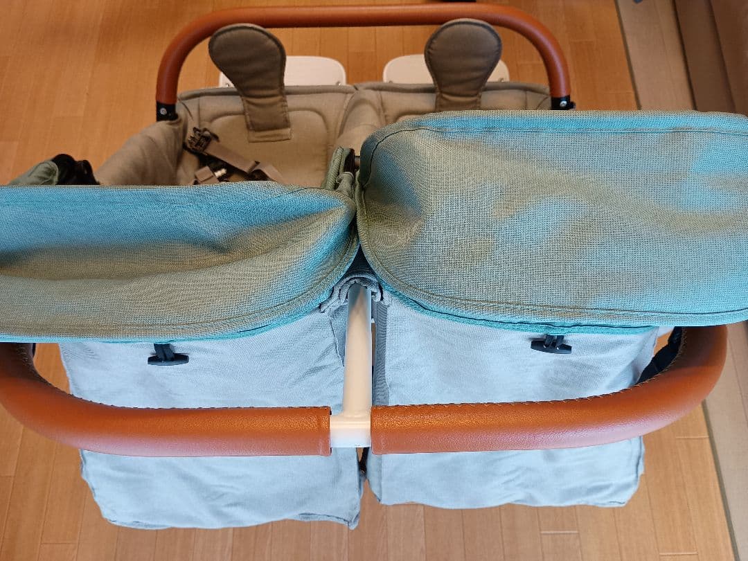 AIRBUGGY ココダブルEX フロムバース クローバー　＋純正オプション5点