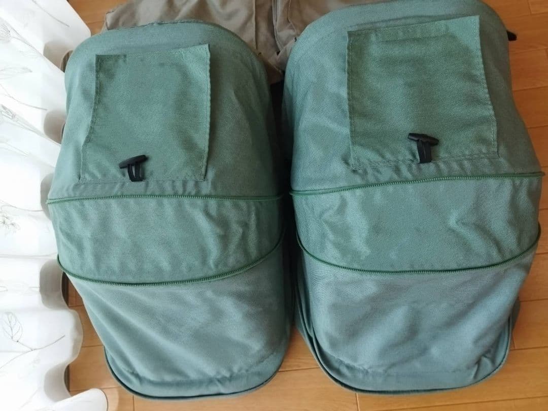 AIRBUGGY ココダブルEX フロムバース クローバー　＋純正オプション5点