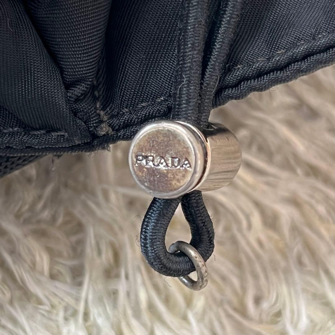 ☆美品☆PRADA プラダ　ボディーバック　ウエストポーチ　ブラック