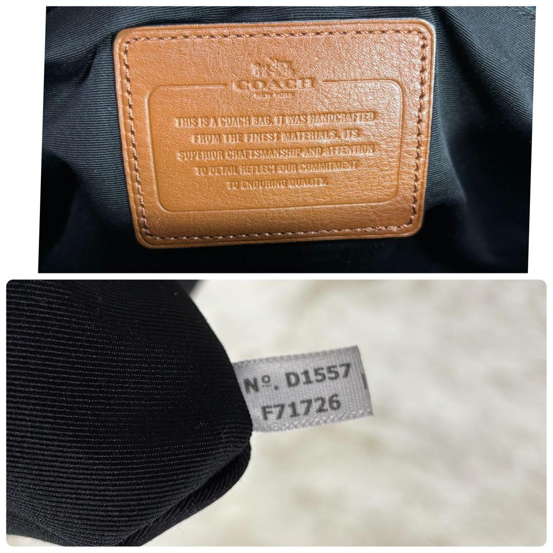 kenken様コーチ サリバン スムース メッセンジャーバッグ ブラウン A4