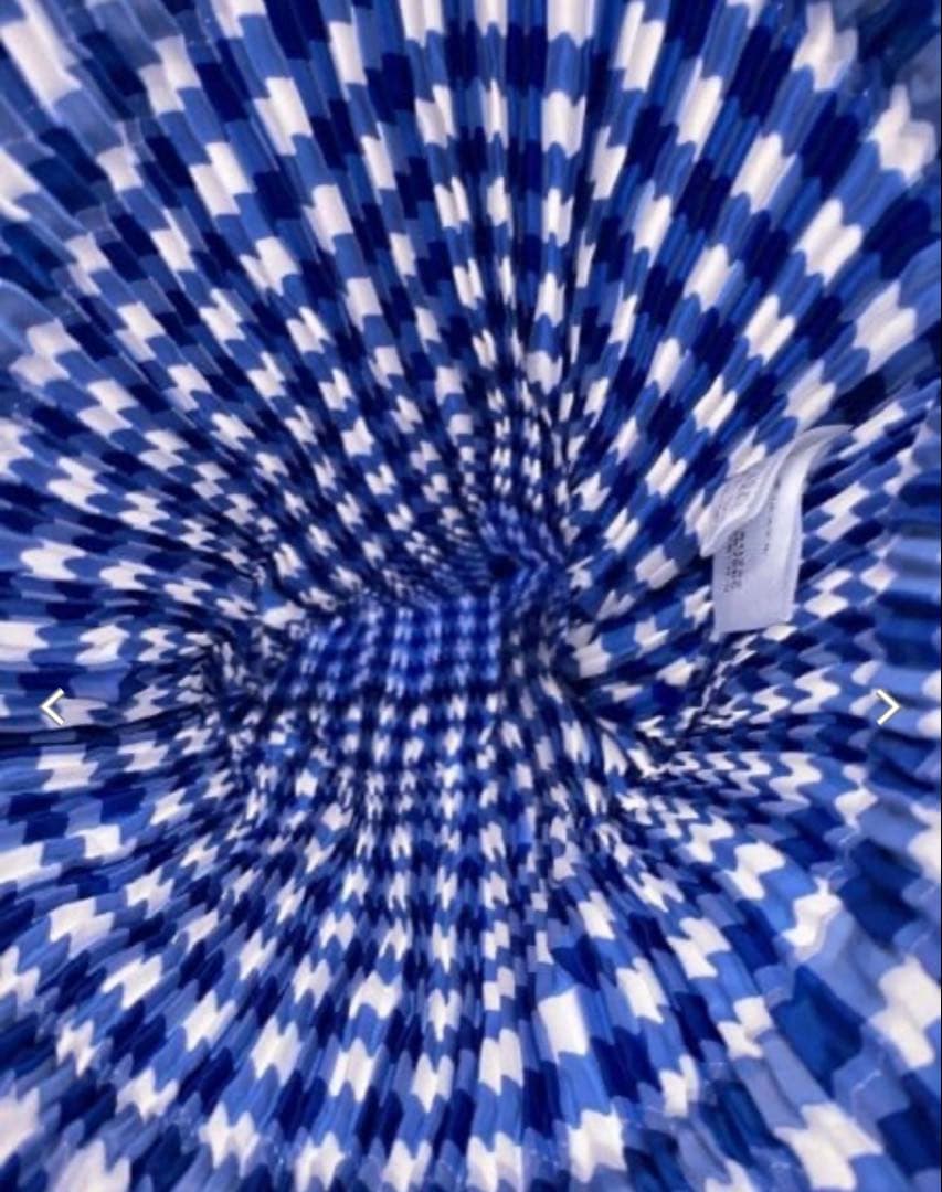 ISSEY MIYAKE プリーツ　ナップサック　イッセイミヤケ　チェック