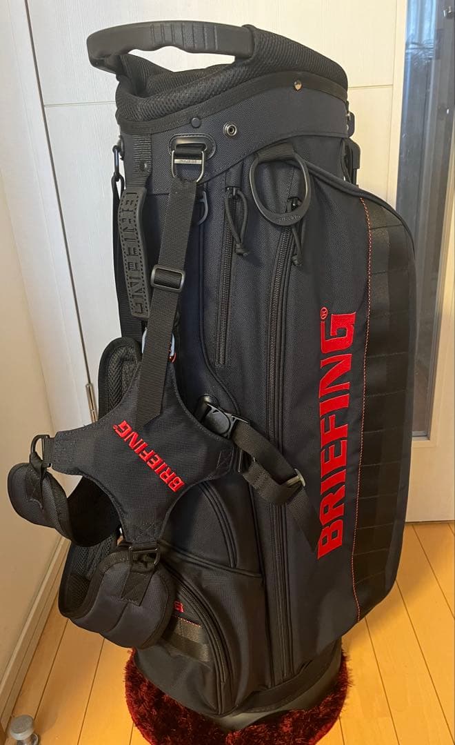 BRIEFINGブリーフィング CR-4 スタンドキャディバッグ　ネイビー