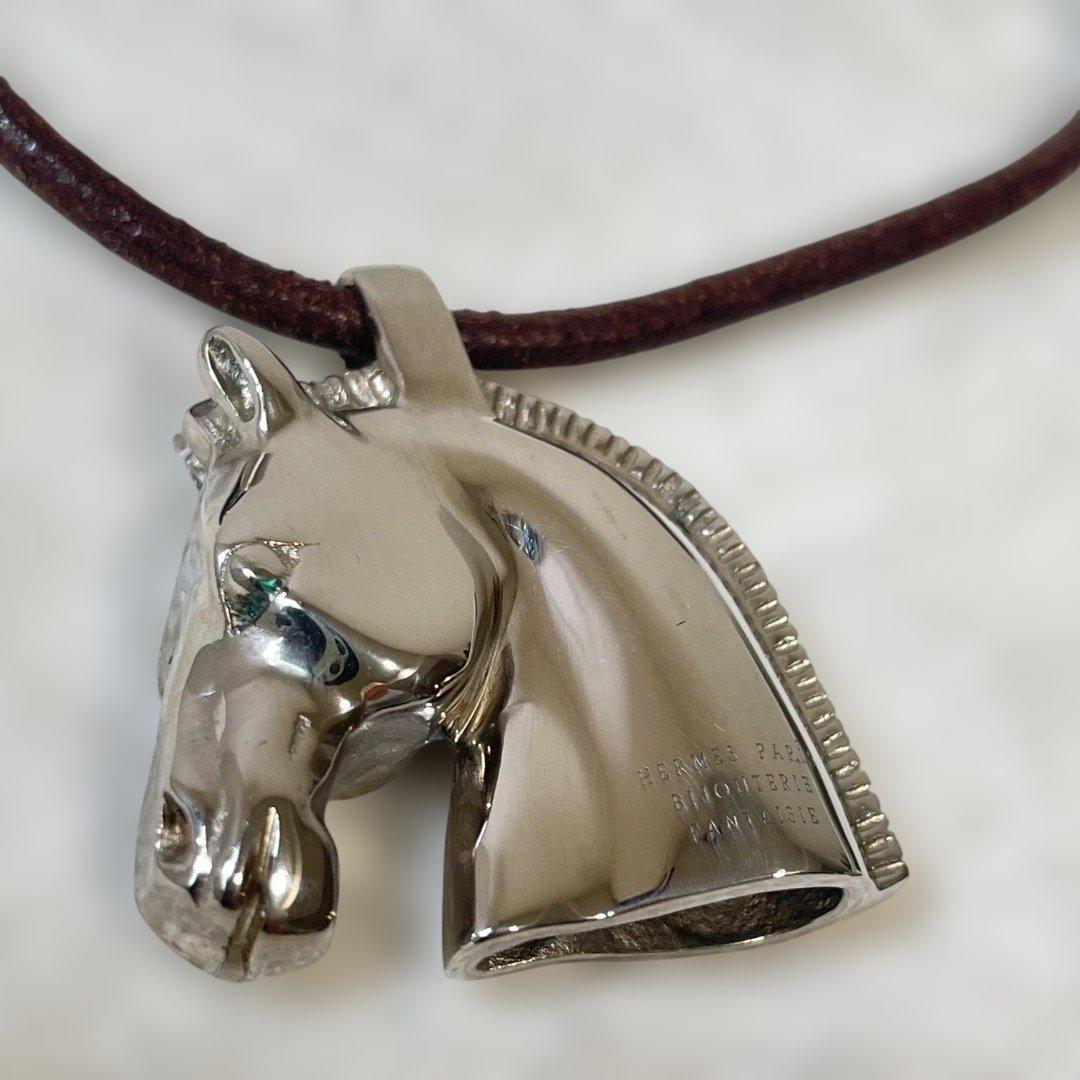 津上 翔一 HERMES エルメス ネックレス シュバルホース チョーカー