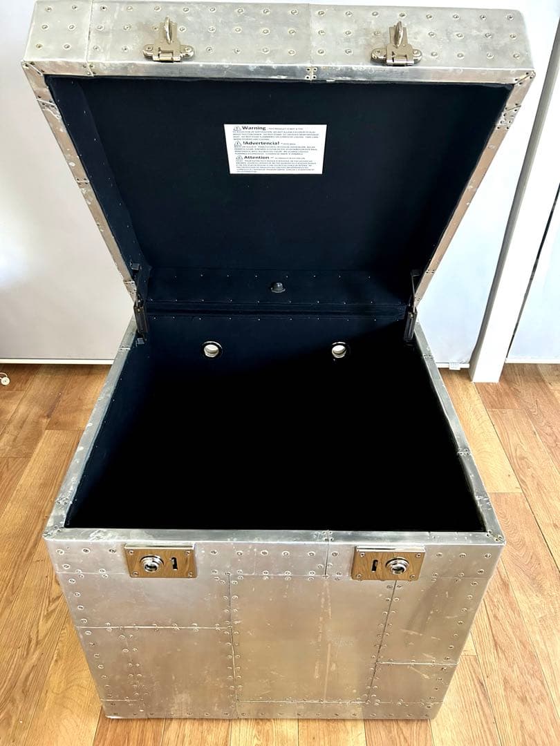 HALO ハロ　アルミ　キューブ　BOX インテリア　家具　テーブル