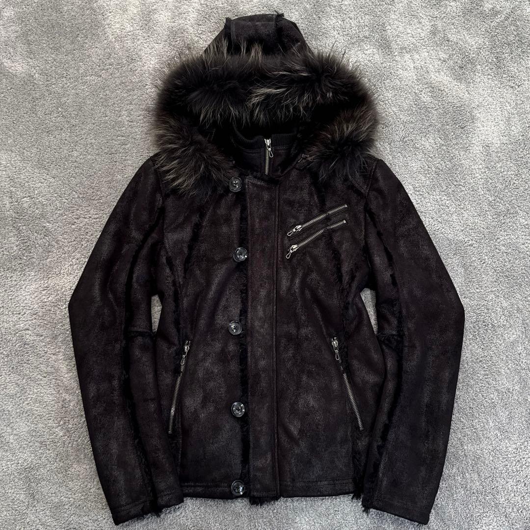 ぐ*み様 FUGA ムートンジャケット00s archive y2k 平成ギャル