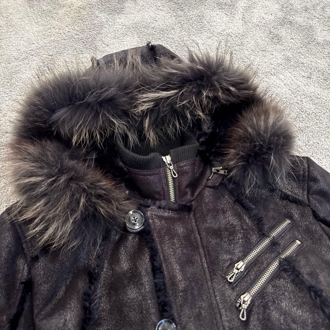 ぐ*み様 FUGA ムートンジャケット00s archive y2k 平成ギャル