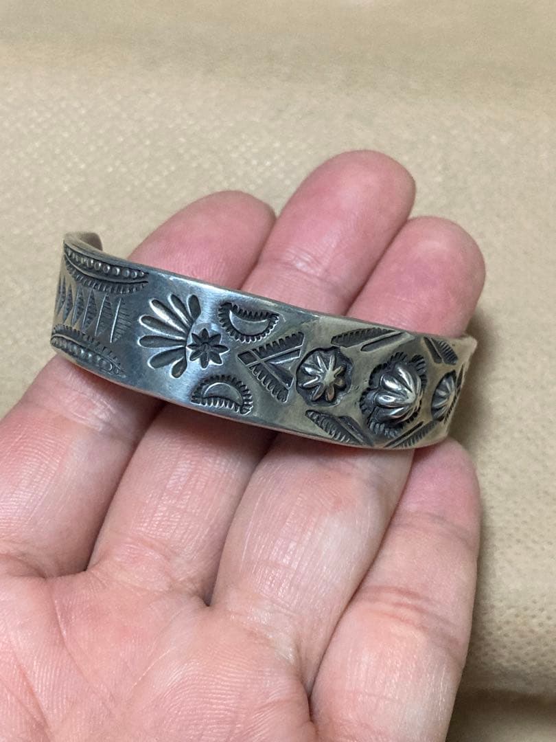 インディアンジュエリー バングル sterling silver