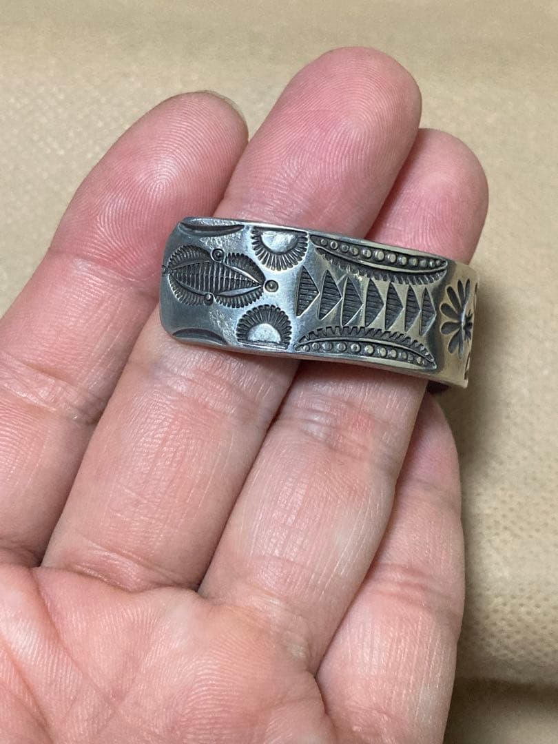 インディアンジュエリー バングル sterling silver