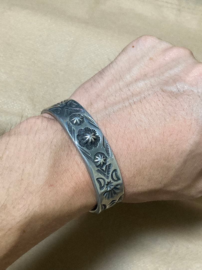 インディアンジュエリー バングル sterling silver