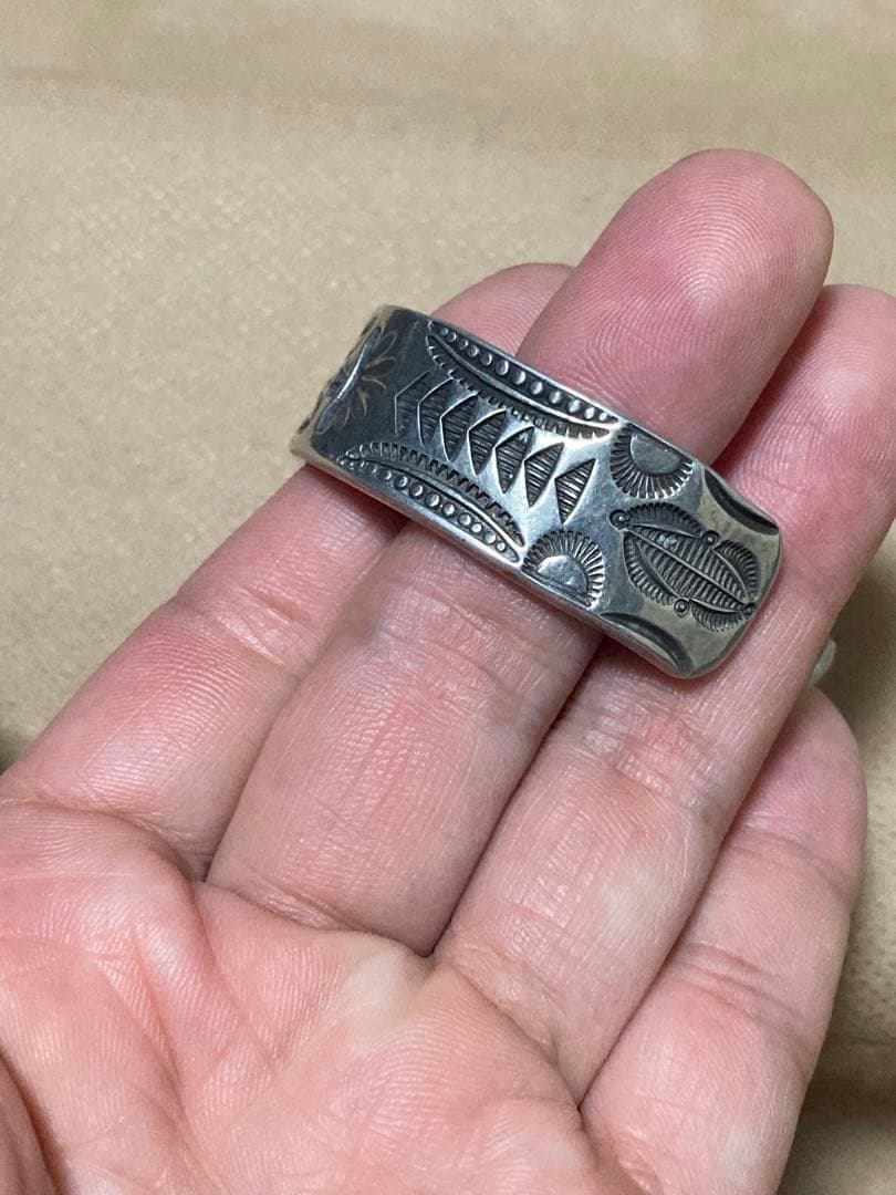 インディアンジュエリー バングル sterling silver
