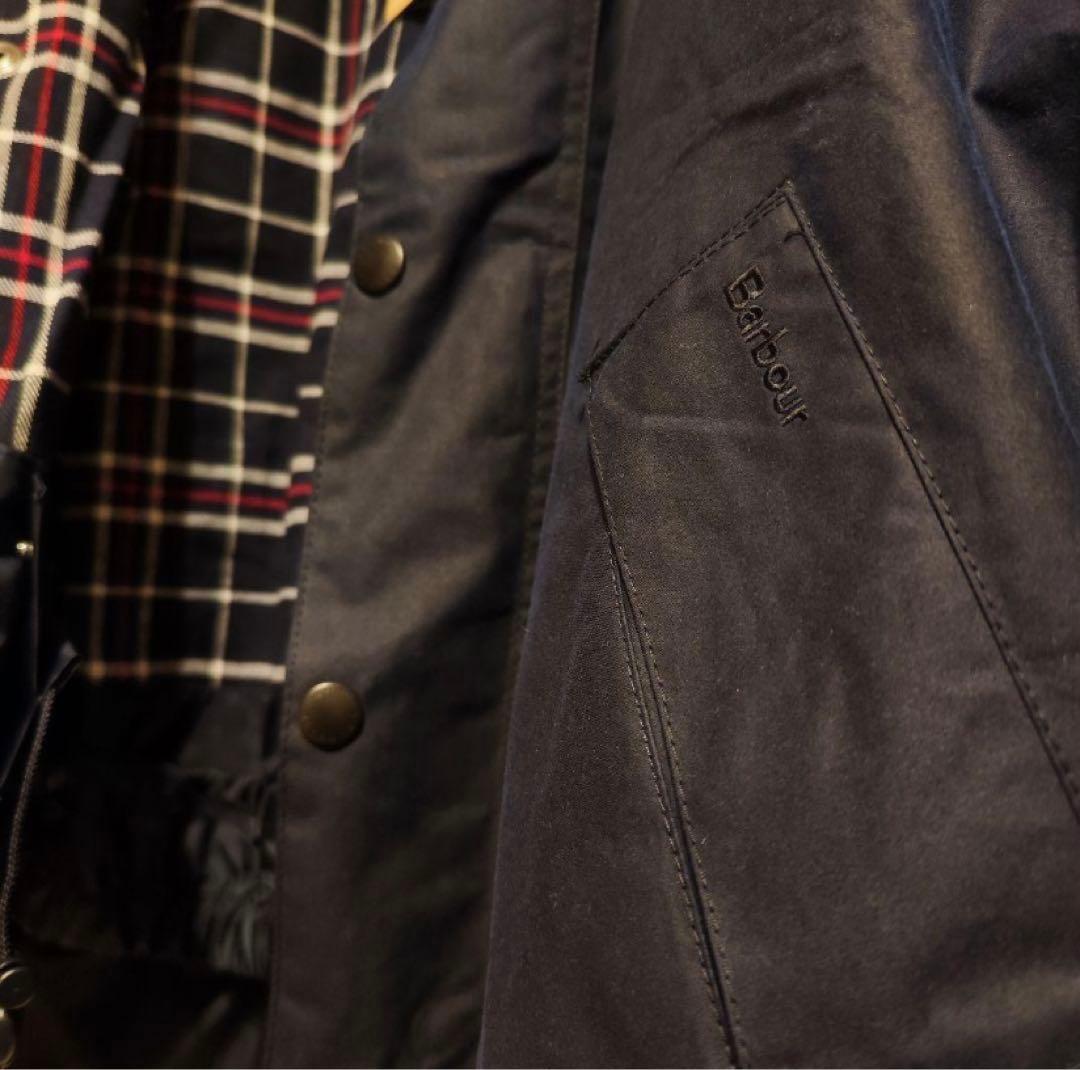 た*し様 バブアー 別注 ワックス トランスポート ダークネイビー 130周年