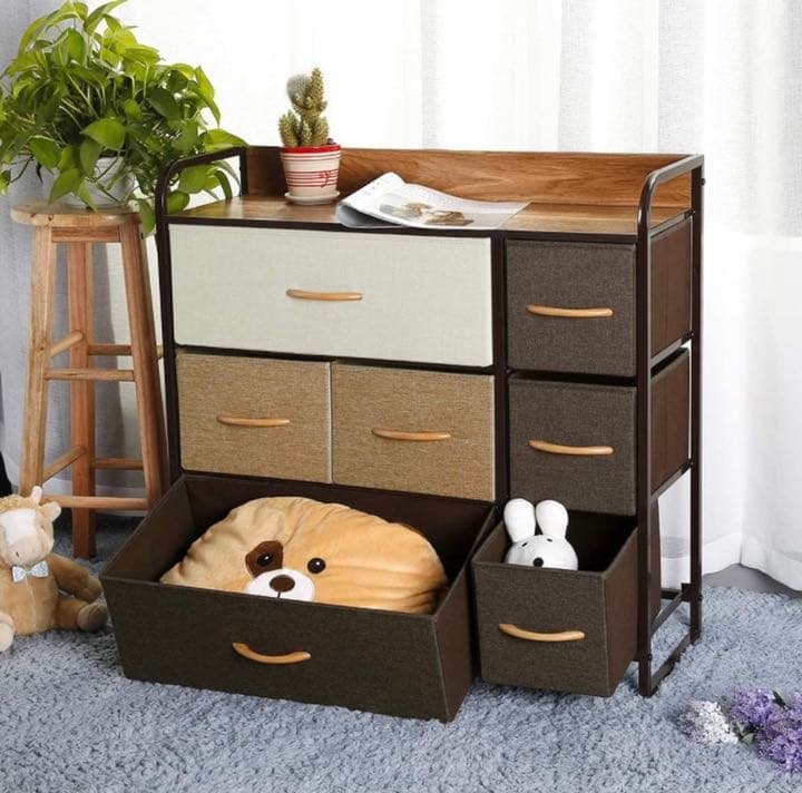 チェスト　タンス　収納　ボックス　棚　本棚　組み立て簡単　インテリア　新品未使用