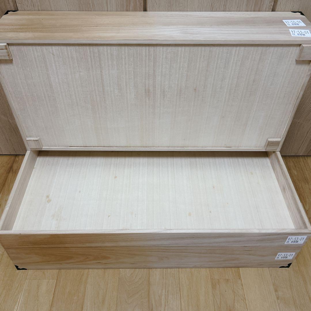 桐 衣装ケース 5段 桐箱 桐ケース 桐箪笥 着物入れ 深型1段 浅型3段 蓋付