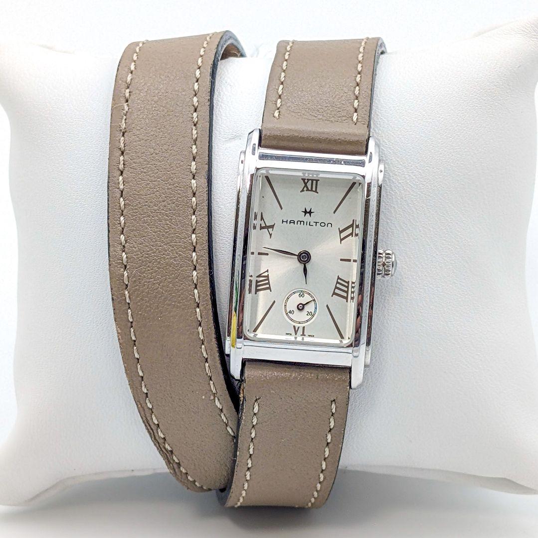 美品★ハミルトン アードモア 腕時計 レディース スモセコ　アメリカンクラシック