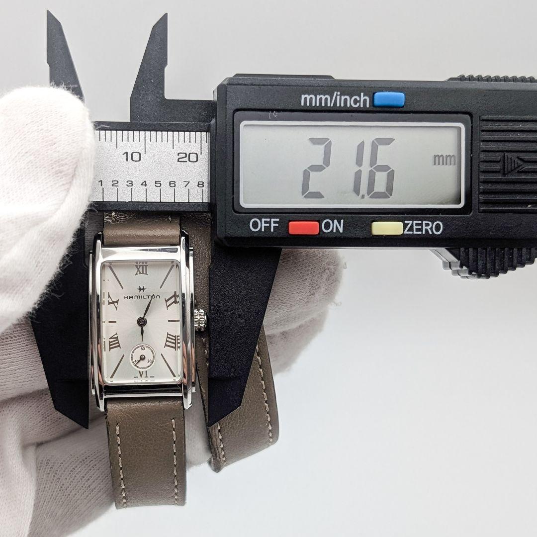 美品★ハミルトン アードモア 腕時計 レディース スモセコ　アメリカンクラシック