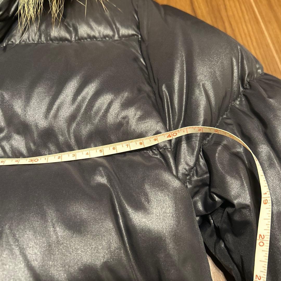 OK　DUVETICA ブラックダウンジャケット 42