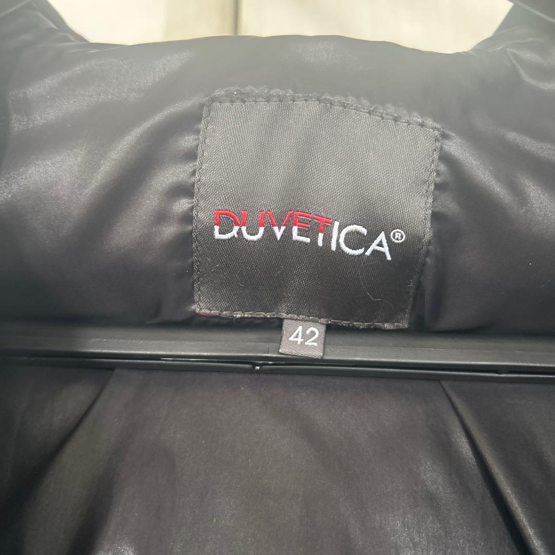 OK　DUVETICA ブラックダウンジャケット 42