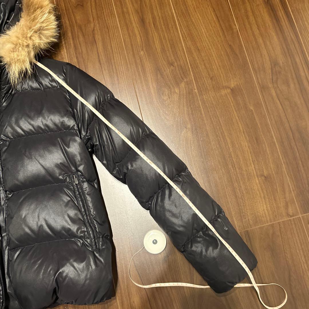 OK　DUVETICA ブラックダウンジャケット 42