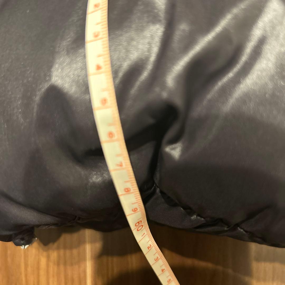 OK　DUVETICA ブラックダウンジャケット 42