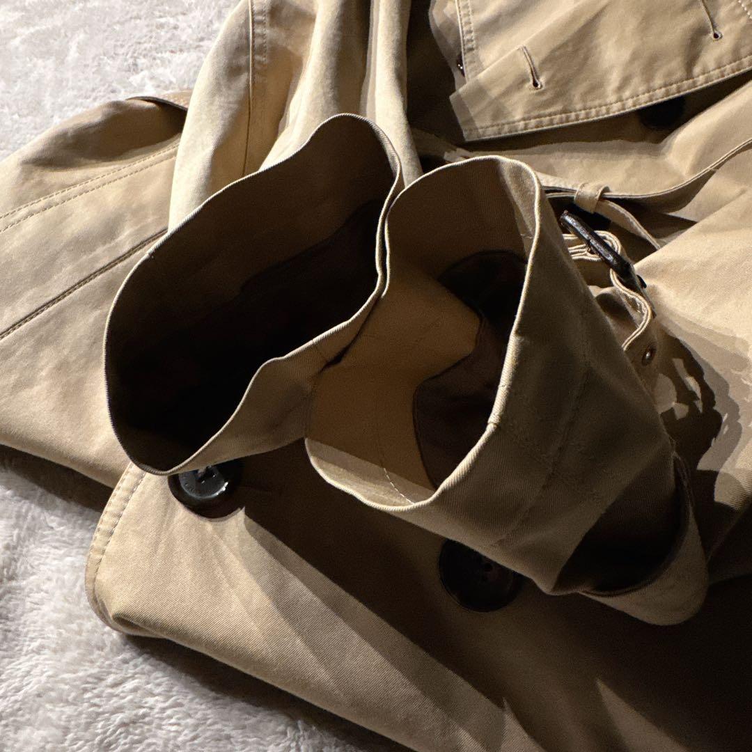 バーバリー ブラックレーベル トレンチコート S ノバチェック