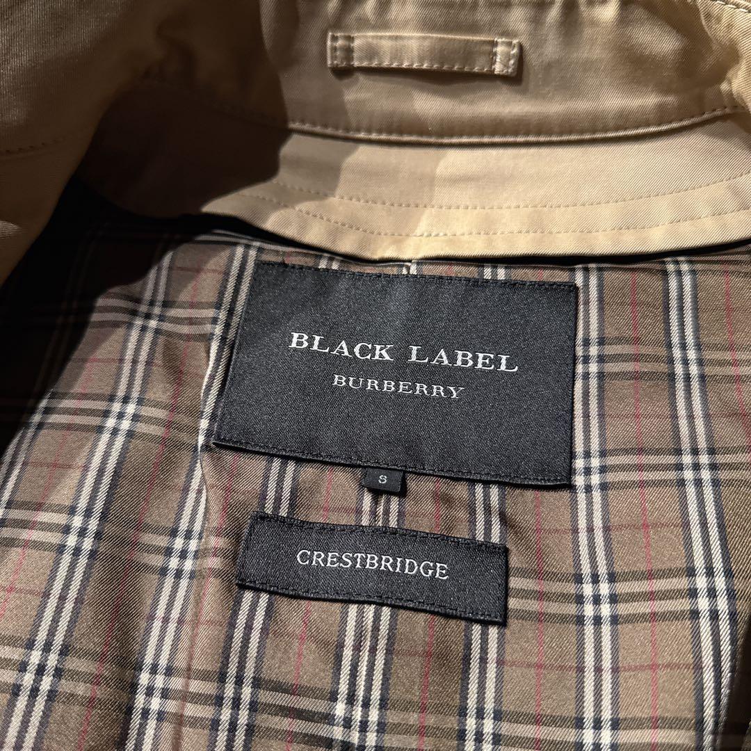 バーバリー ブラックレーベル トレンチコート S ノバチェック