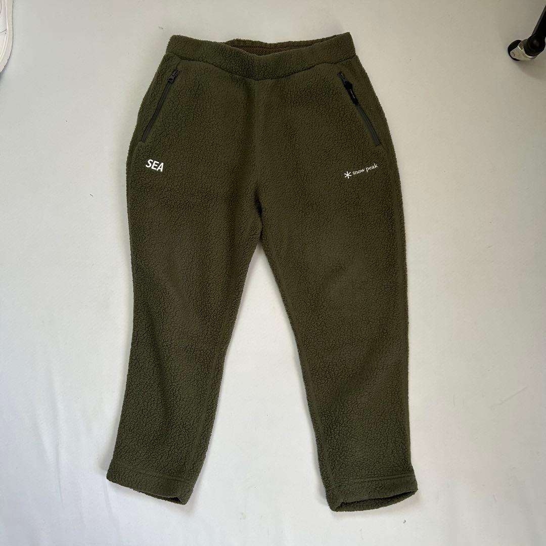 パンツ WIND AND SEA  peak BOA FLEECE PANTS