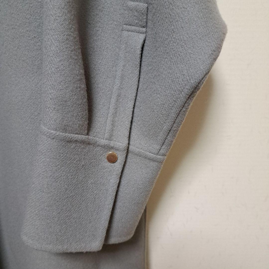 ebure ジロンラムメルトン ロングコート