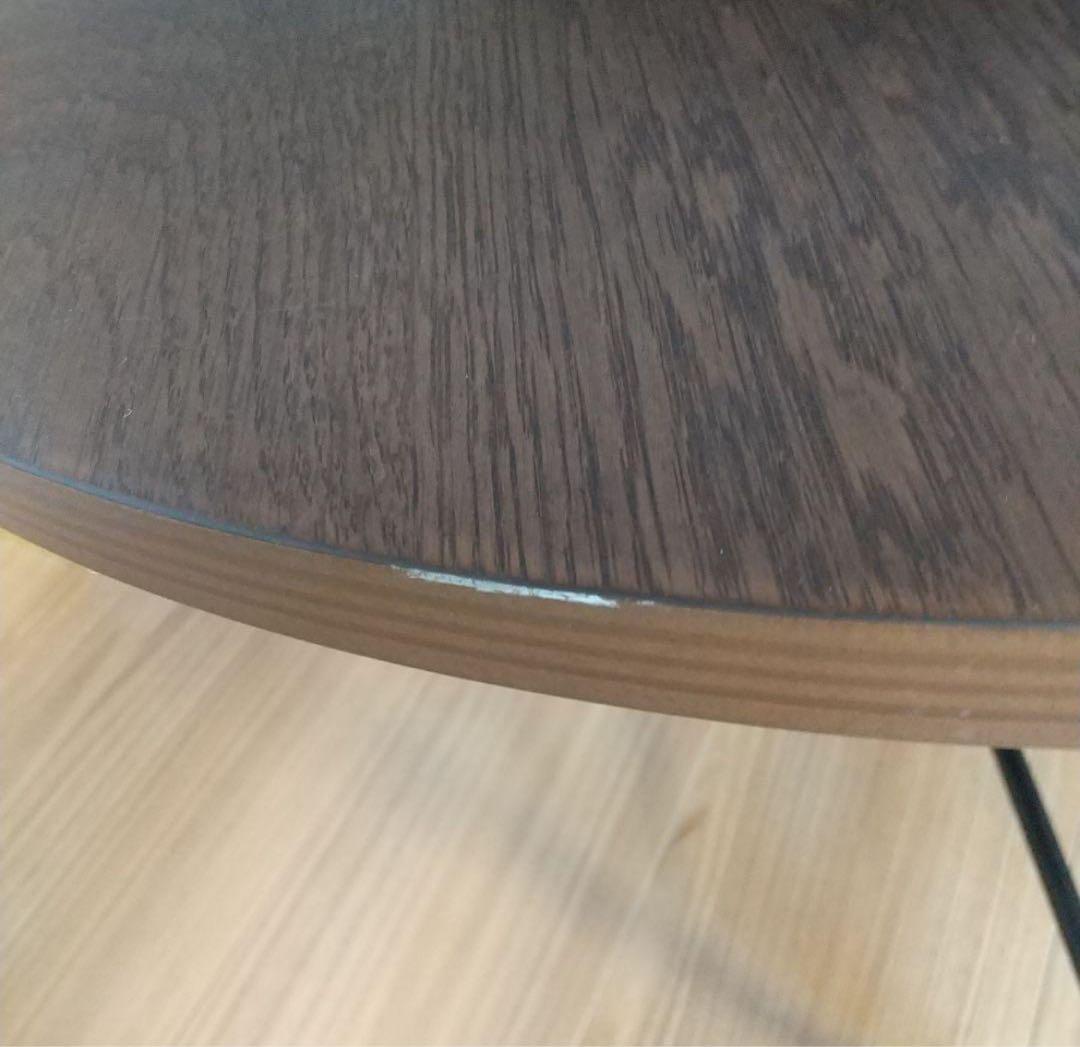 ニトリ　大　円形テーブル　丸型テーブル　ヴェルガー7050