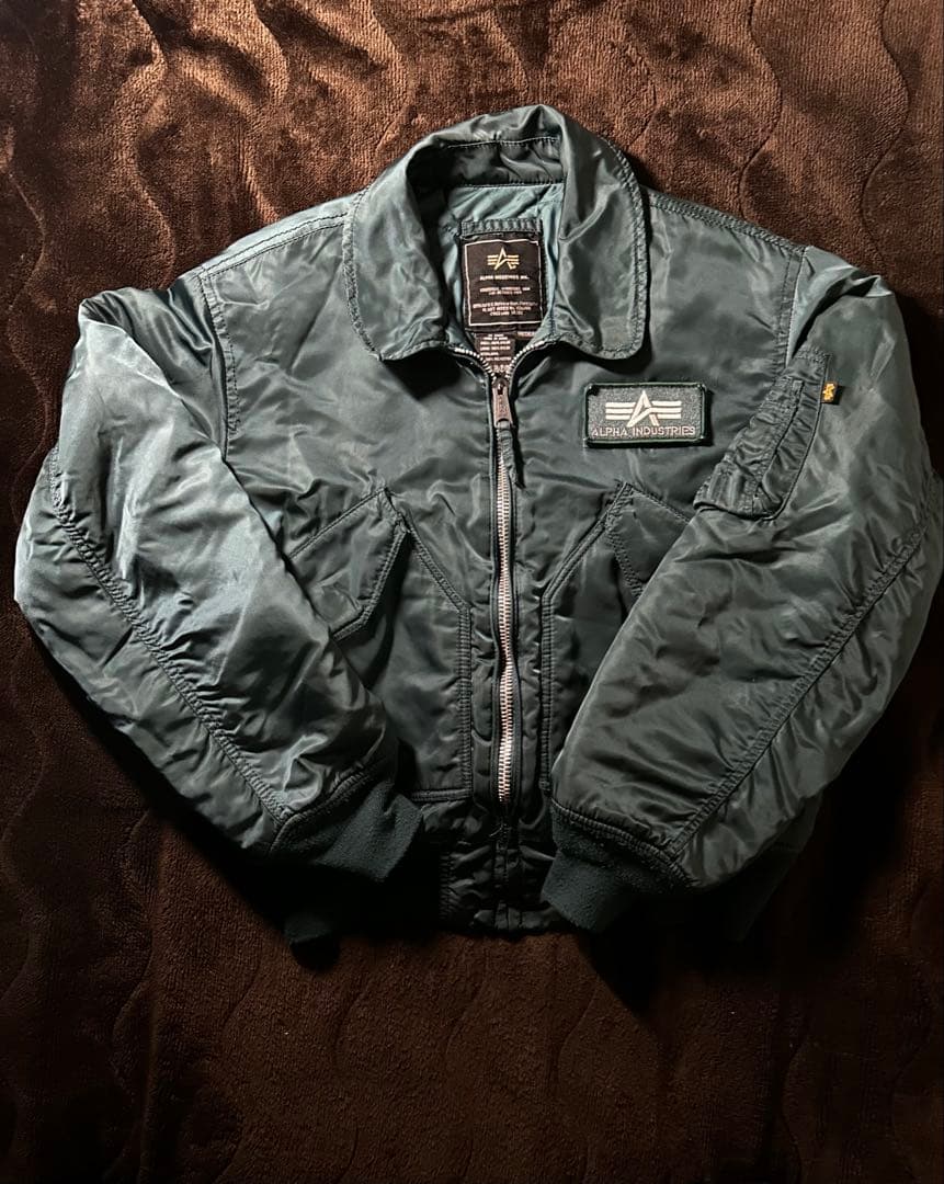 90s後半ALPHA INDUSTRIES MA-1 フライトジャケット