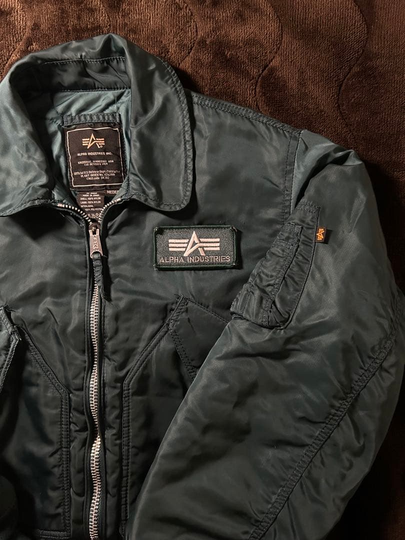 90s後半ALPHA INDUSTRIES MA-1 フライトジャケット