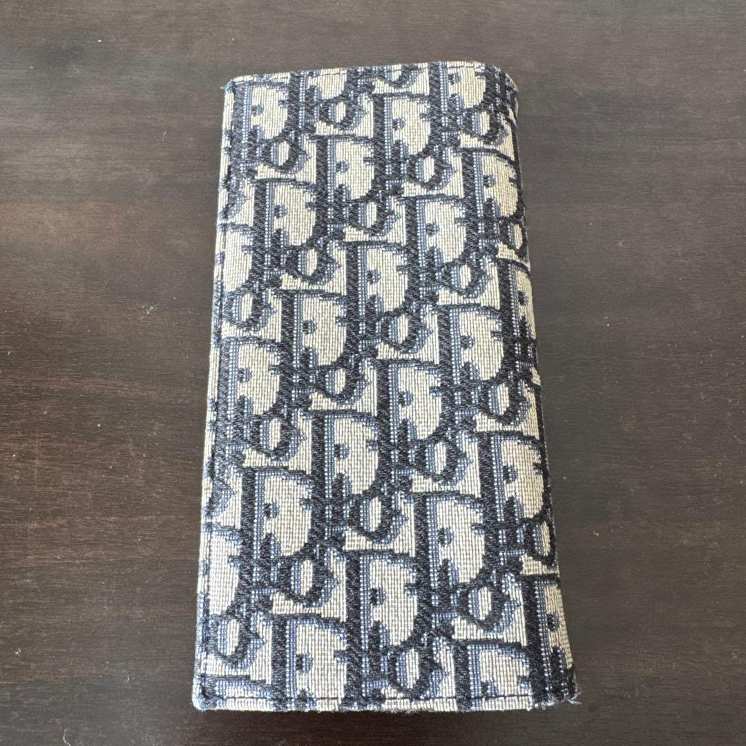 ♦️現行・極美品♦️【DIOR】ディオール オブリーク ジャカード 長財布