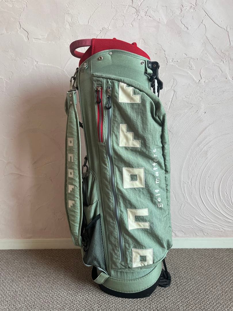スタンド式ゴルフバッグ グリーン
