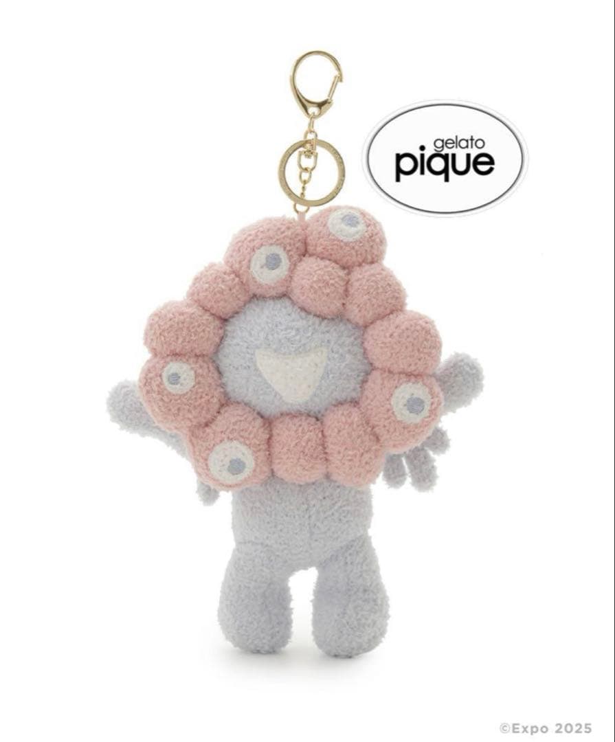 エアリーモコミャクミャクチャーム 　ジェラピケ　万博