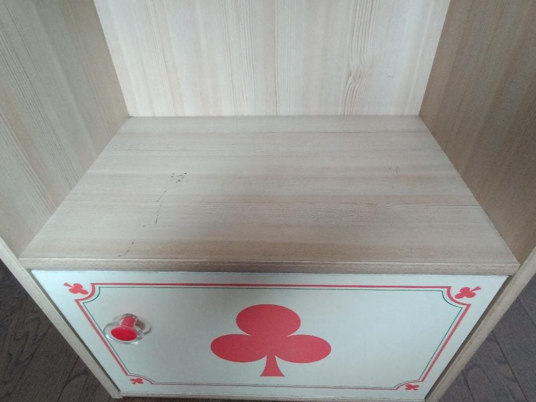 昭和レトロ レトロポップ ラック シェルフ カラーボックス 棚 3段 三段