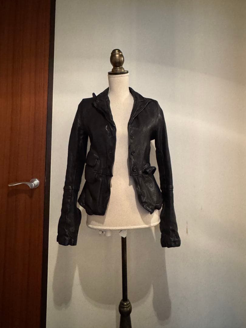 NEIL BARRETTブラックレザージャケット