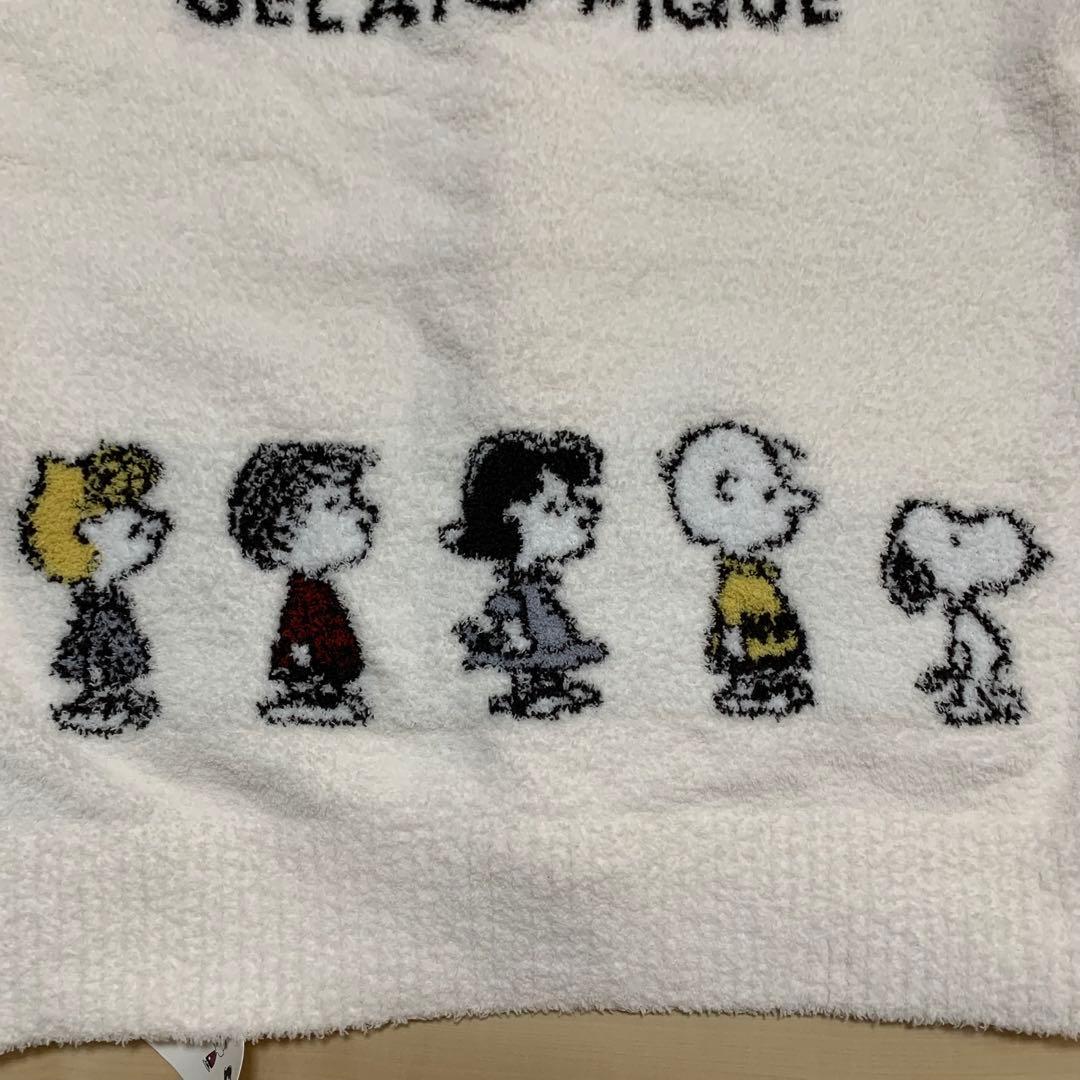 【新品未使用】ジェラートピケ カーディガン スヌーピー M-L