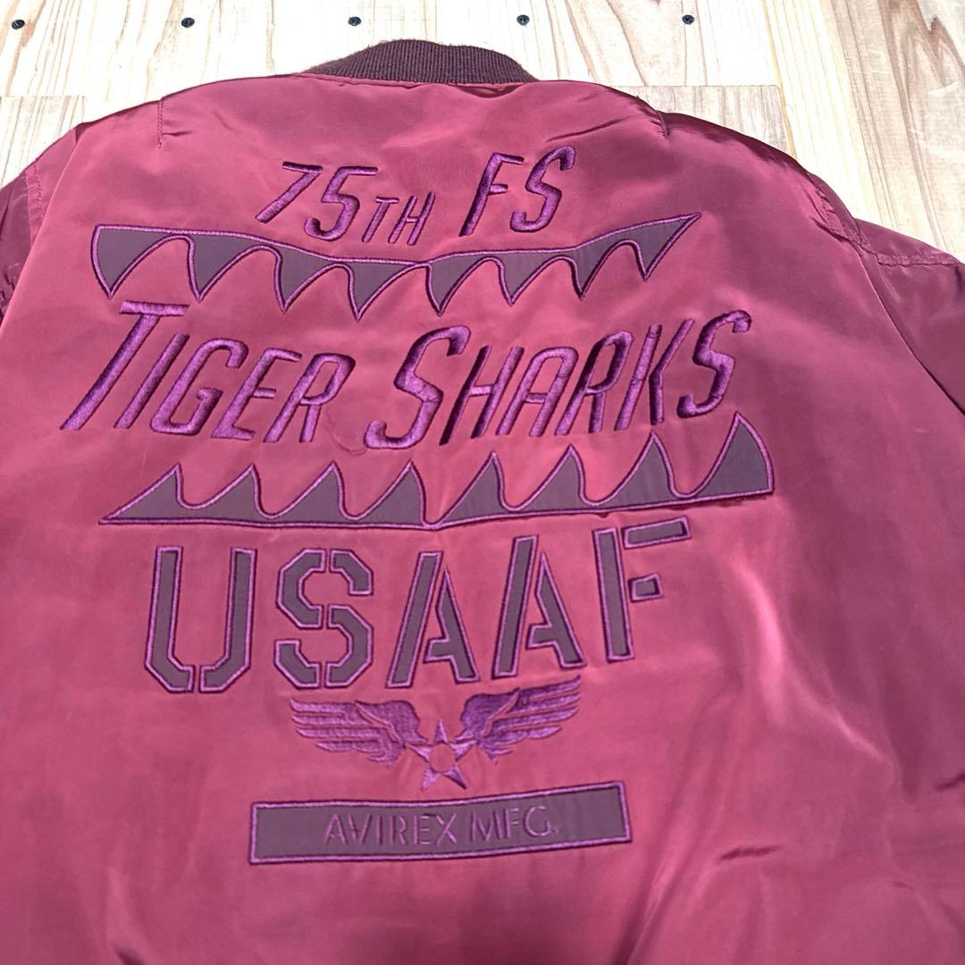 アヴィレックス MA-1 タイガーシャーク TIGER SHARK上野商会M