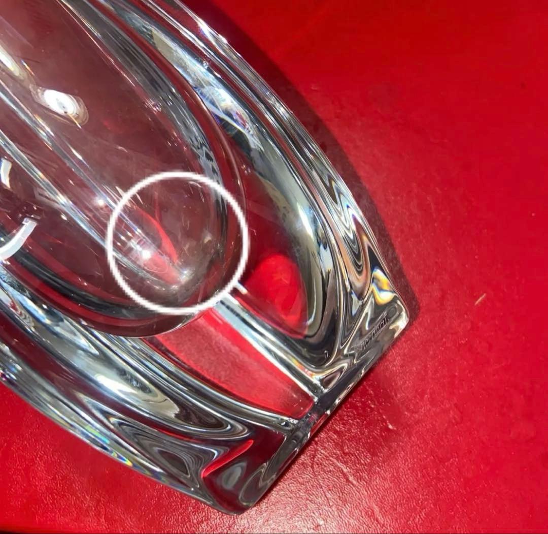 バカラ ブードンドール　重厚作品　花瓶　フラワーベース