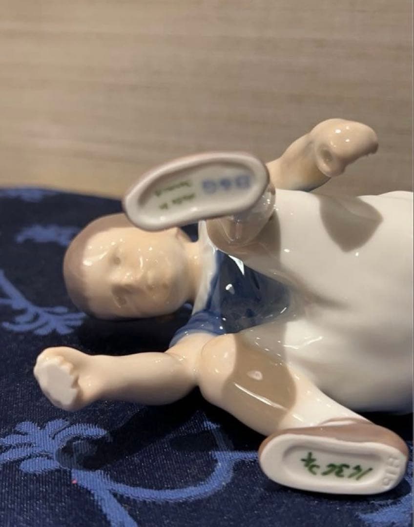 ロイヤルコペンハーゲン・フィギュリン　男の子　2点　セット